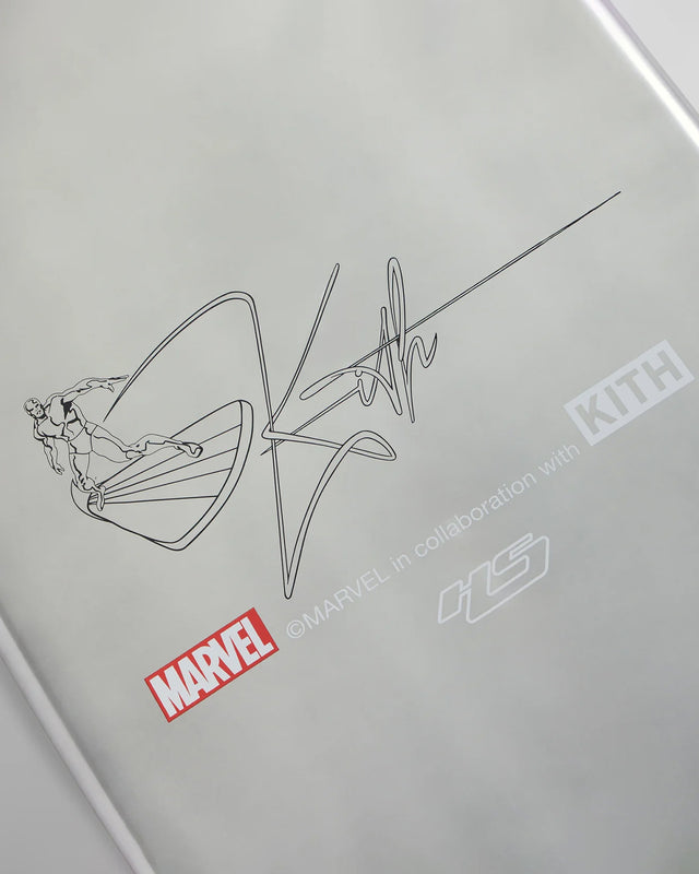 INTRODUCING THE SURFBOARD OF MARVEL’S  ICONIC SILVER SURFER.