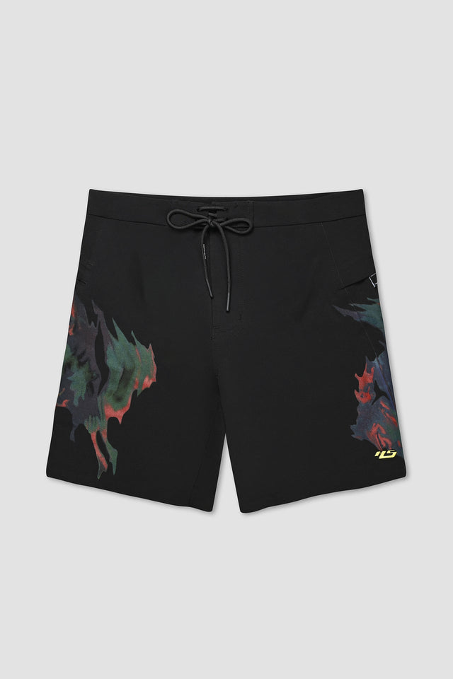 Full Rotation Boardshorts Bleached Flame  Unisex