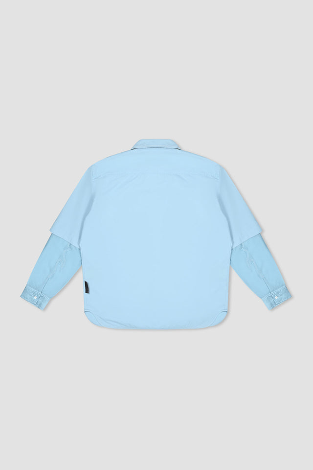 LS Double Layer Wave Seam Shirt