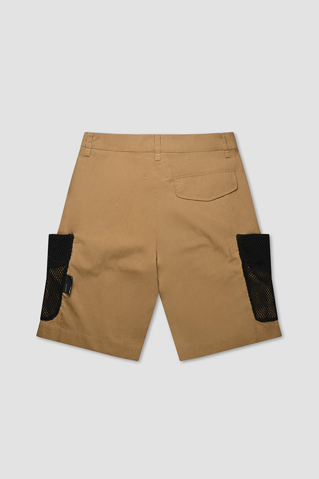 Net Pocket Cargo Shorts  Unisex