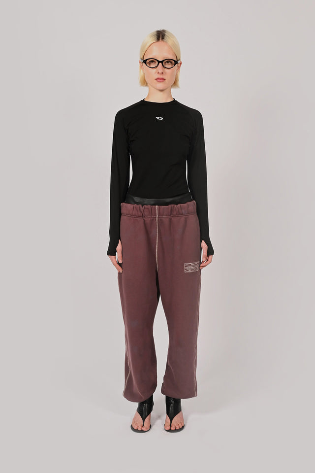 Volume Track Pants - Burgundy  Unisex