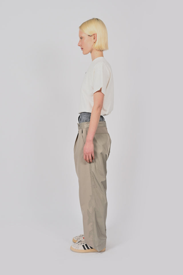 Wave Seam Nylon Pant  Unisex