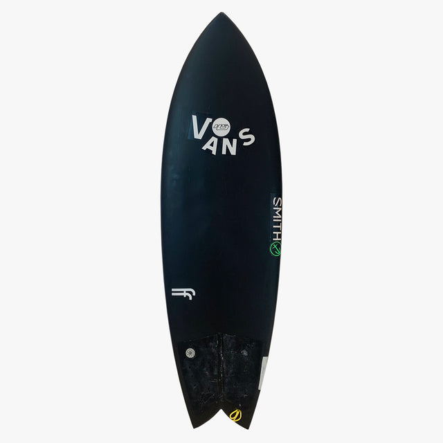 Hypto Krypto Twin FutureFlex - Black - Futures 2 - 5'4"